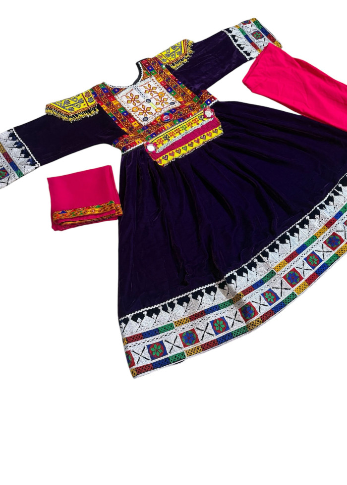 Afghan Wedding Dress/ Afghan Dress Kuchi Charma Works