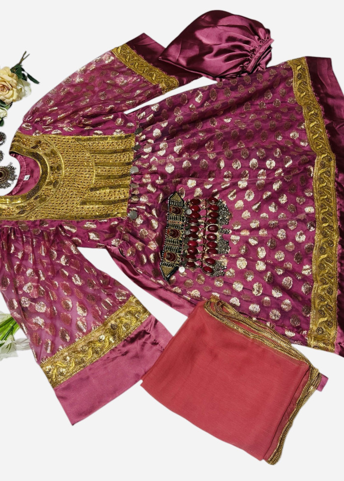 Afghan Wedding Dress/ Afghan Dress Kuchi Charma Works