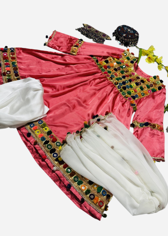 Afghan Wedding Dress/ Afghan Dress Kuchi Charma Works