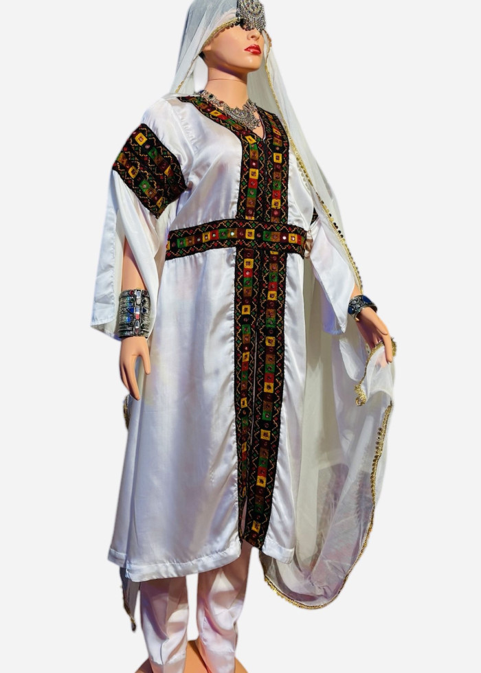Afghan Wedding Dress/ Afghan Dress Kuchi Charma Works