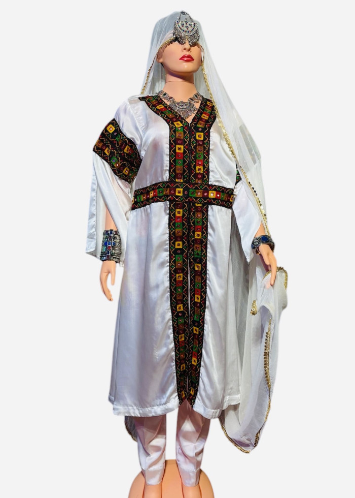 Afghan Wedding Dress/ Afghan Dress Kuchi Charma Works