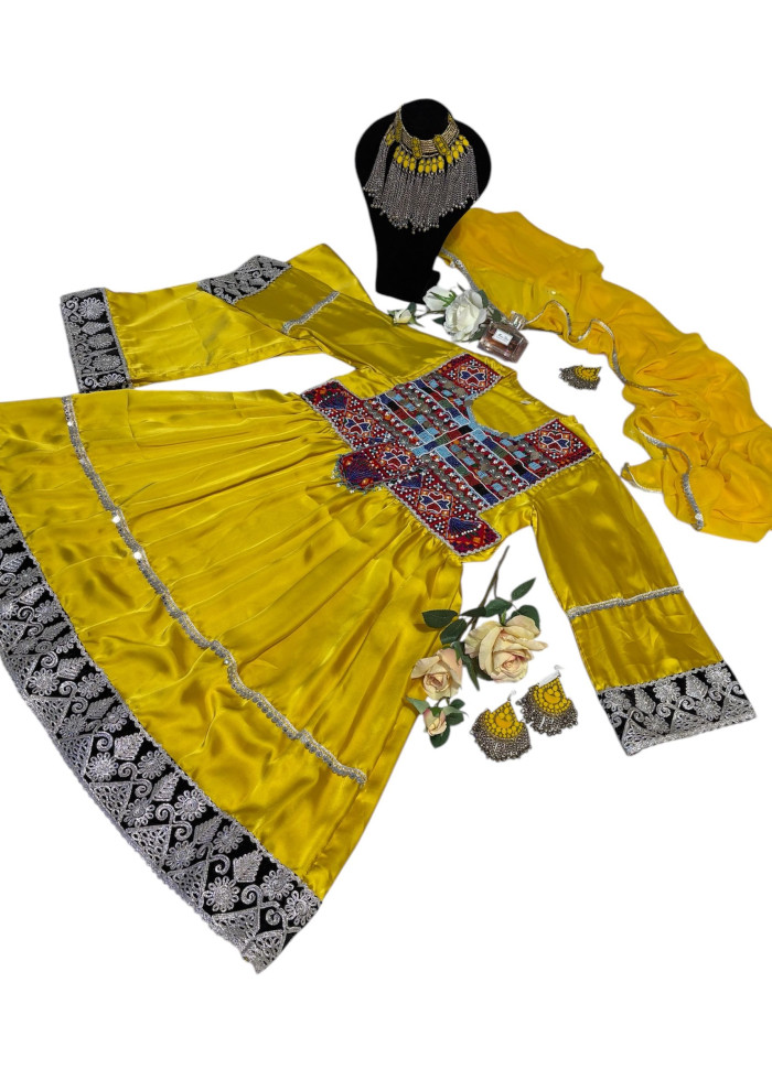 Afghan Wedding Dress/ Afghan Dress Kuchi Charma Works