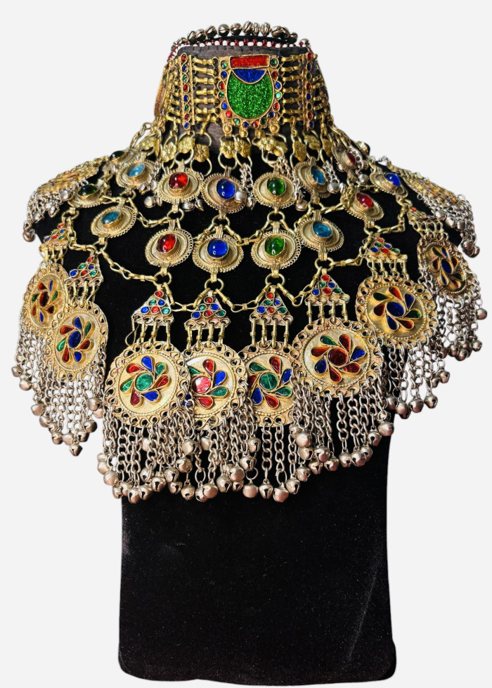 Multicoloured Afghan Jewellery Set