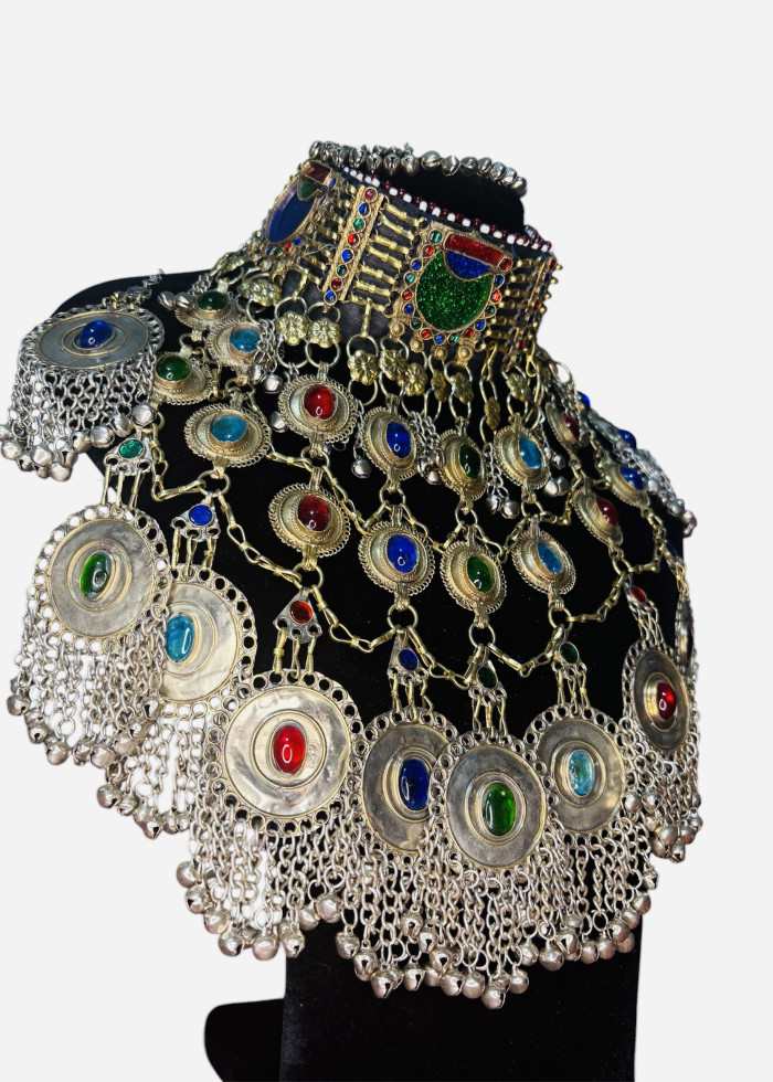 Multicoloured Afghan Jewellery Set