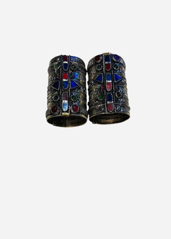 Vintage Afghan Cuff
