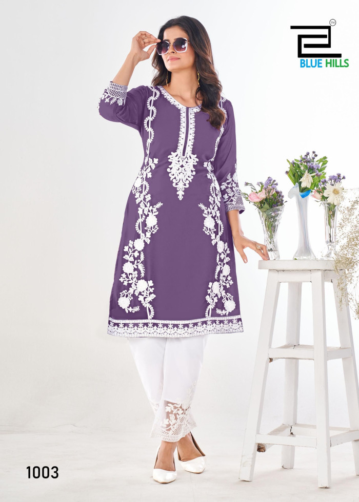 Embroidered Work Georgette Designer Kurti