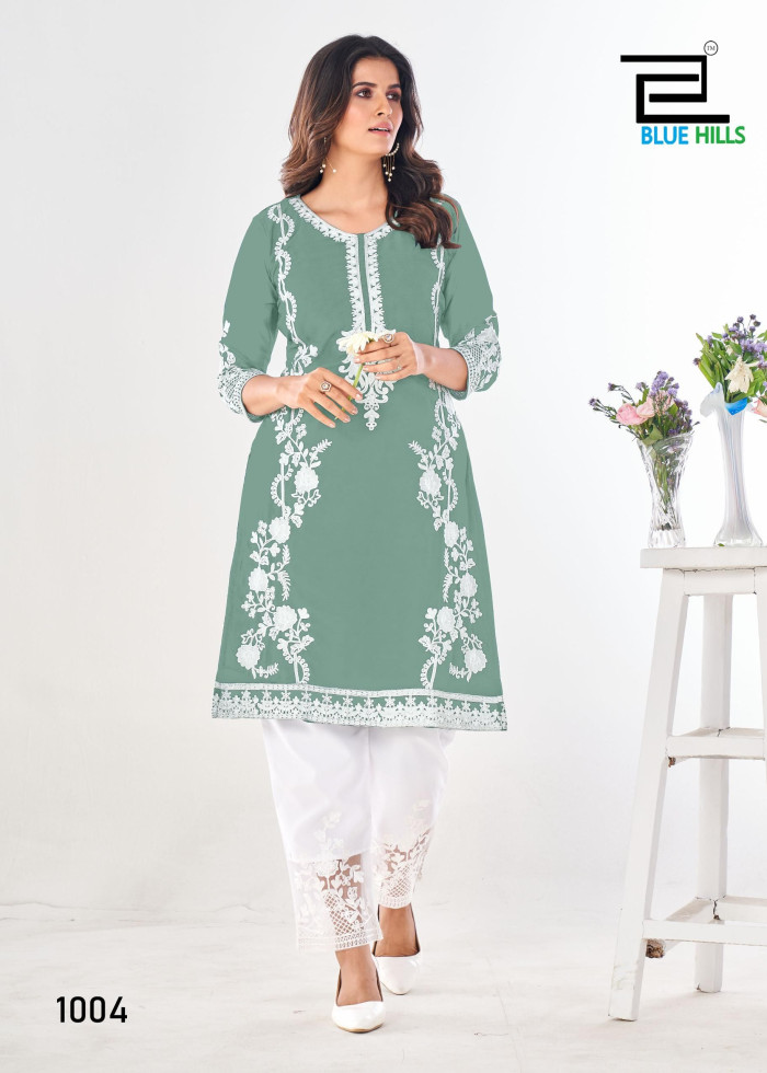Embroidered Work Georgette Designer Kurti