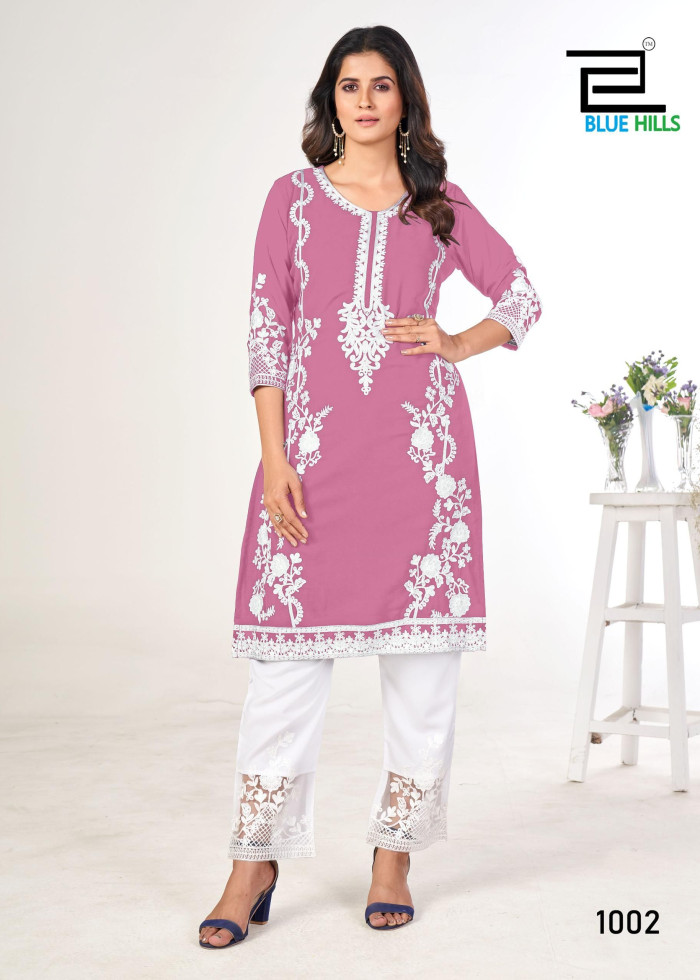 Embroidered Work Georgette Designer Kurti