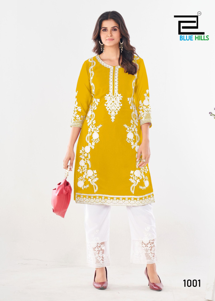 Embroidered Work Georgette Designer Kurti