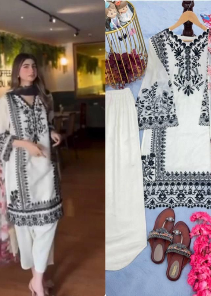 Premium Designer Readymade Top Plazzo & Dupatta Collections