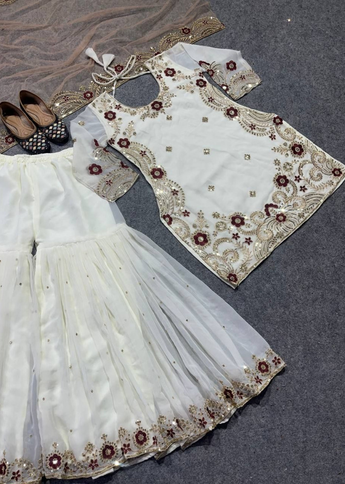 Salwar Kameez Sharara Suit