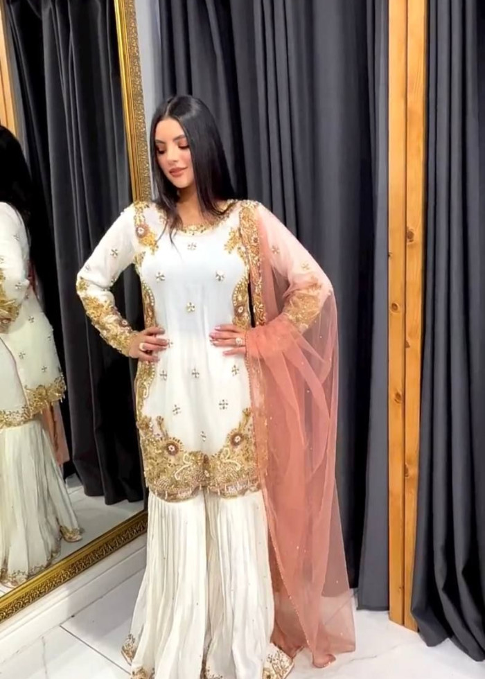 Salwar Kameez Sharara Suit