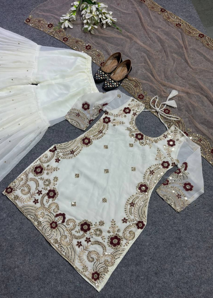Salwar Kameez Sharara Suit