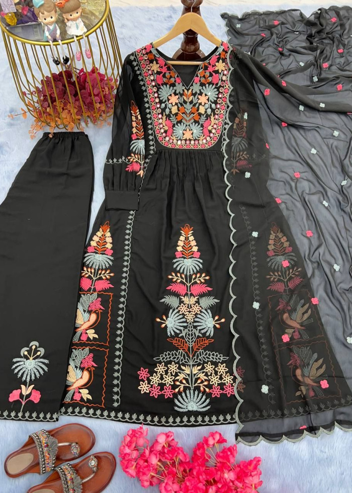 Kurta With Pant And Dupatta 