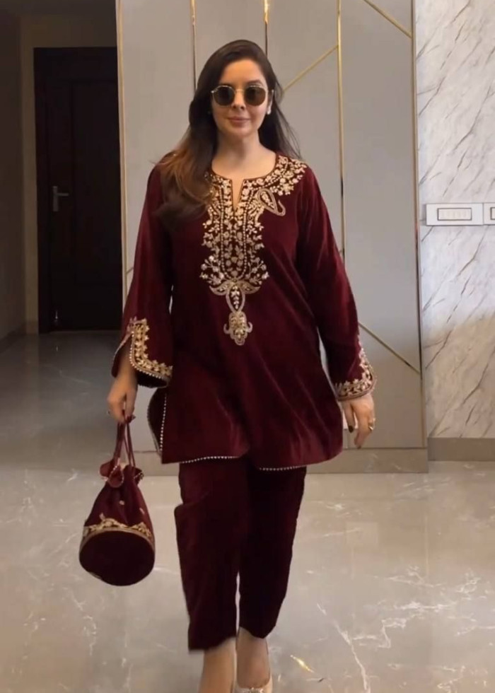 Readymade Suits Wedding Party 2 Piece