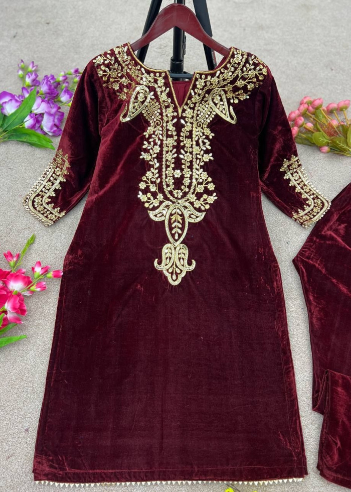 Readymade Suits Wedding Party 2 Piece