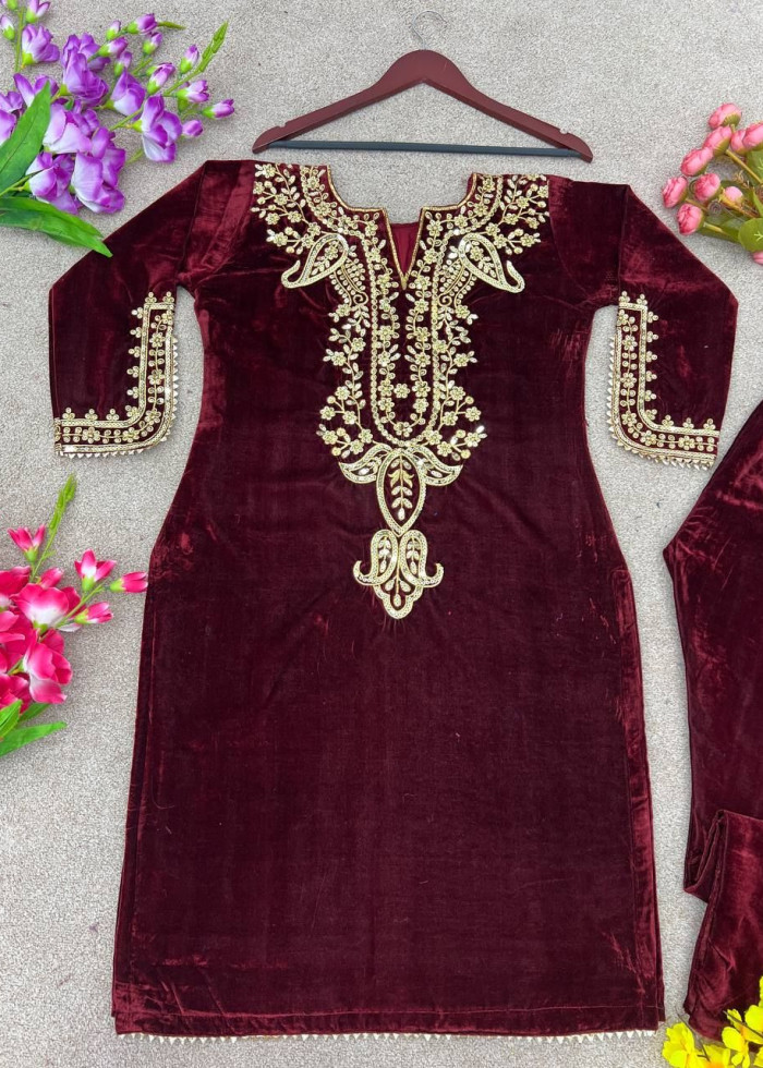 Readymade Suits Wedding Party 2 Piece